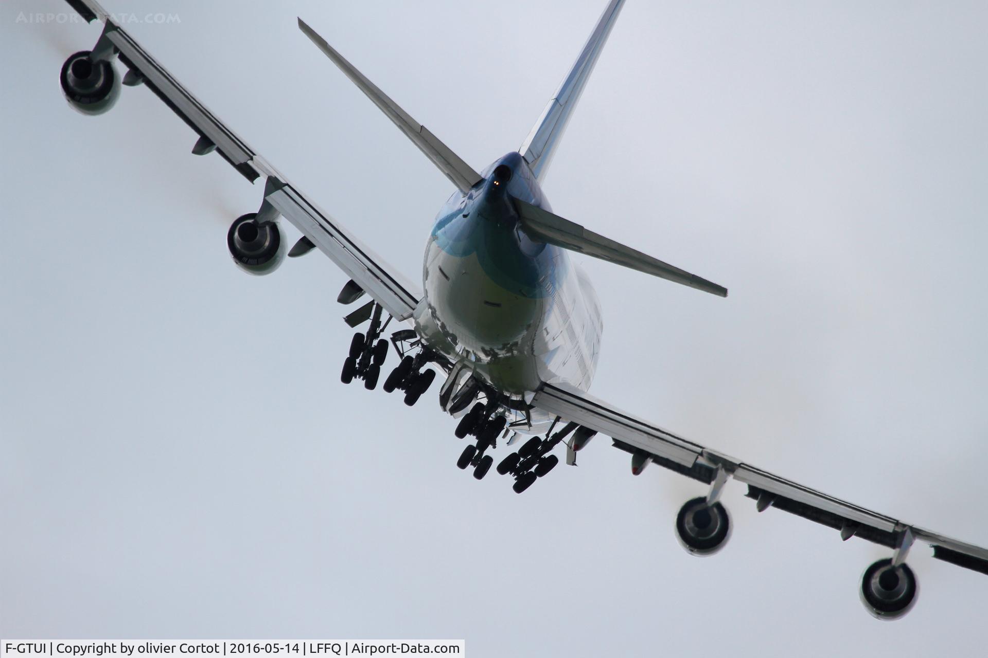 F-GTUI, 1992 Boeing 747-422 C/N 26875, Ferté alais airshow