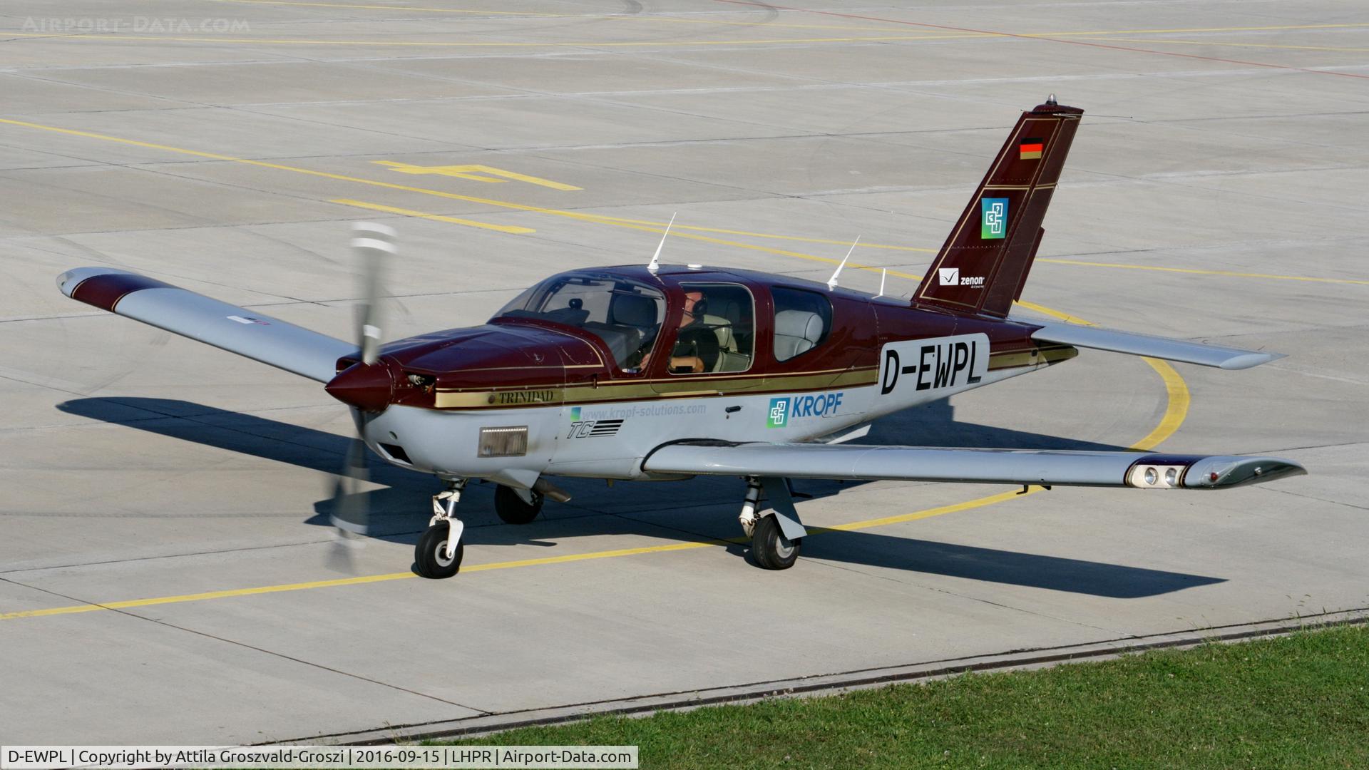 D-EWPL, 1986 Socata TB-21 TC Trinidad C/N 690, Györ-Pér Airport, Hungary