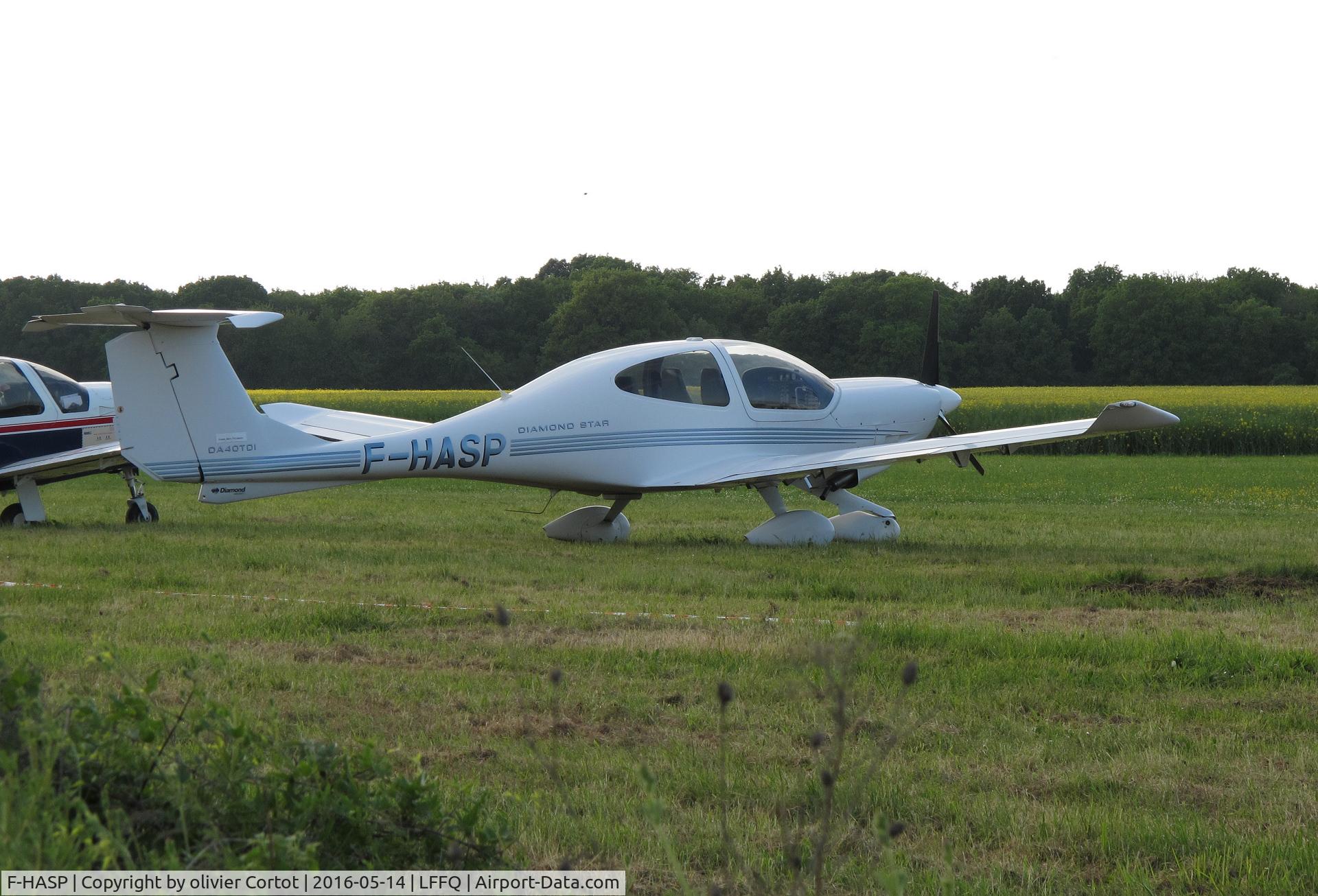 F-HASP, 2007 Diamond DA-40 Diamond Star C/N 40.281, Ferté alais airshow