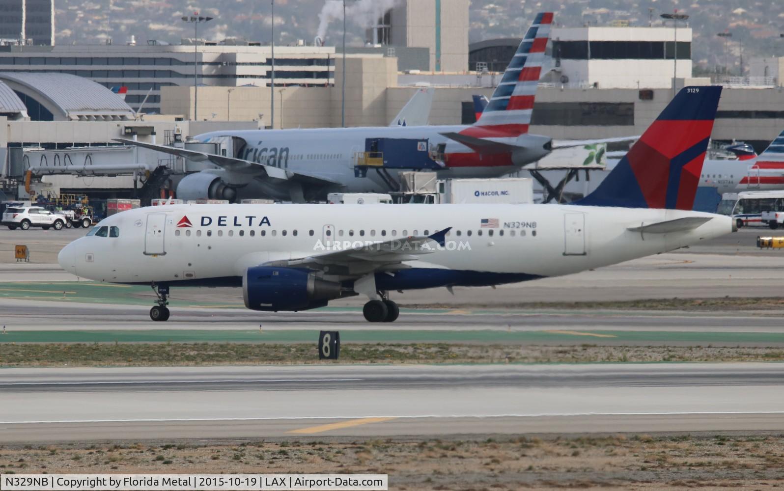 N329NB, 2001 Airbus A319-114 C/N 1543, Delta