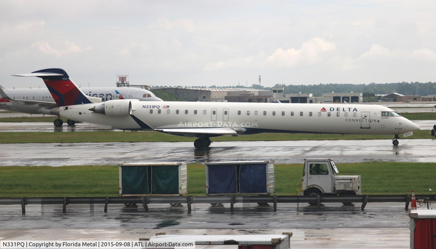 N331PQ, 2014 Bombardier CRJ-900LR (CL-600-2D24) C/N 15331, Delta Connection CRJ-900