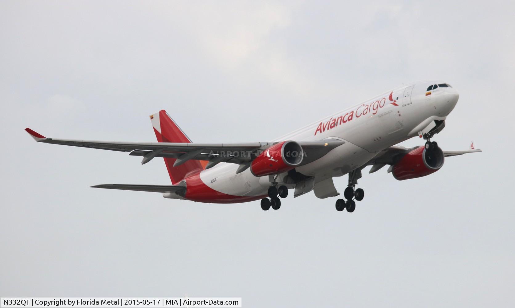 N332QT, 2013 Airbus A330-243F C/N 1428, Avianca Cargo