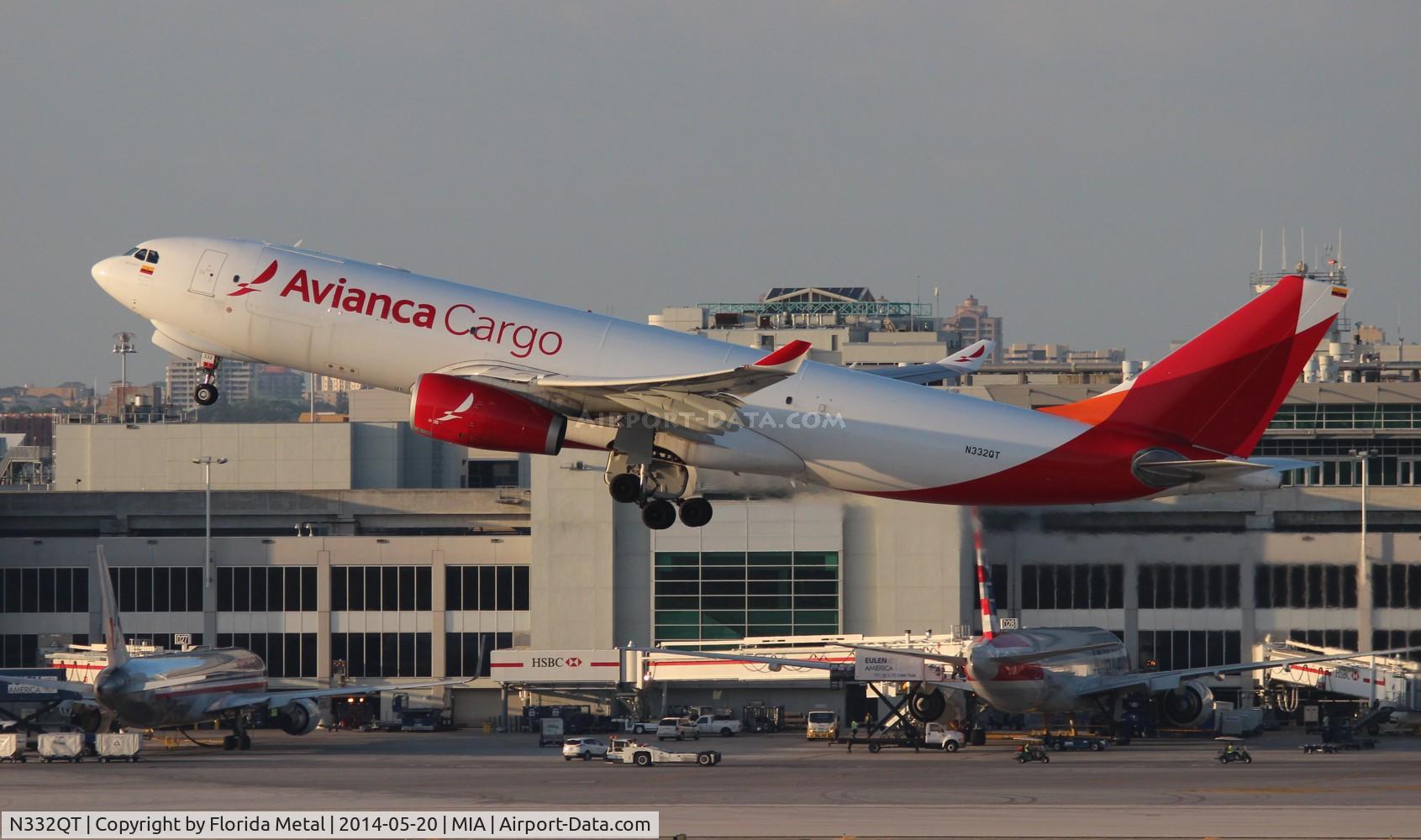 N332QT, 2013 Airbus A330-243F C/N 1428, Avianca Cargo