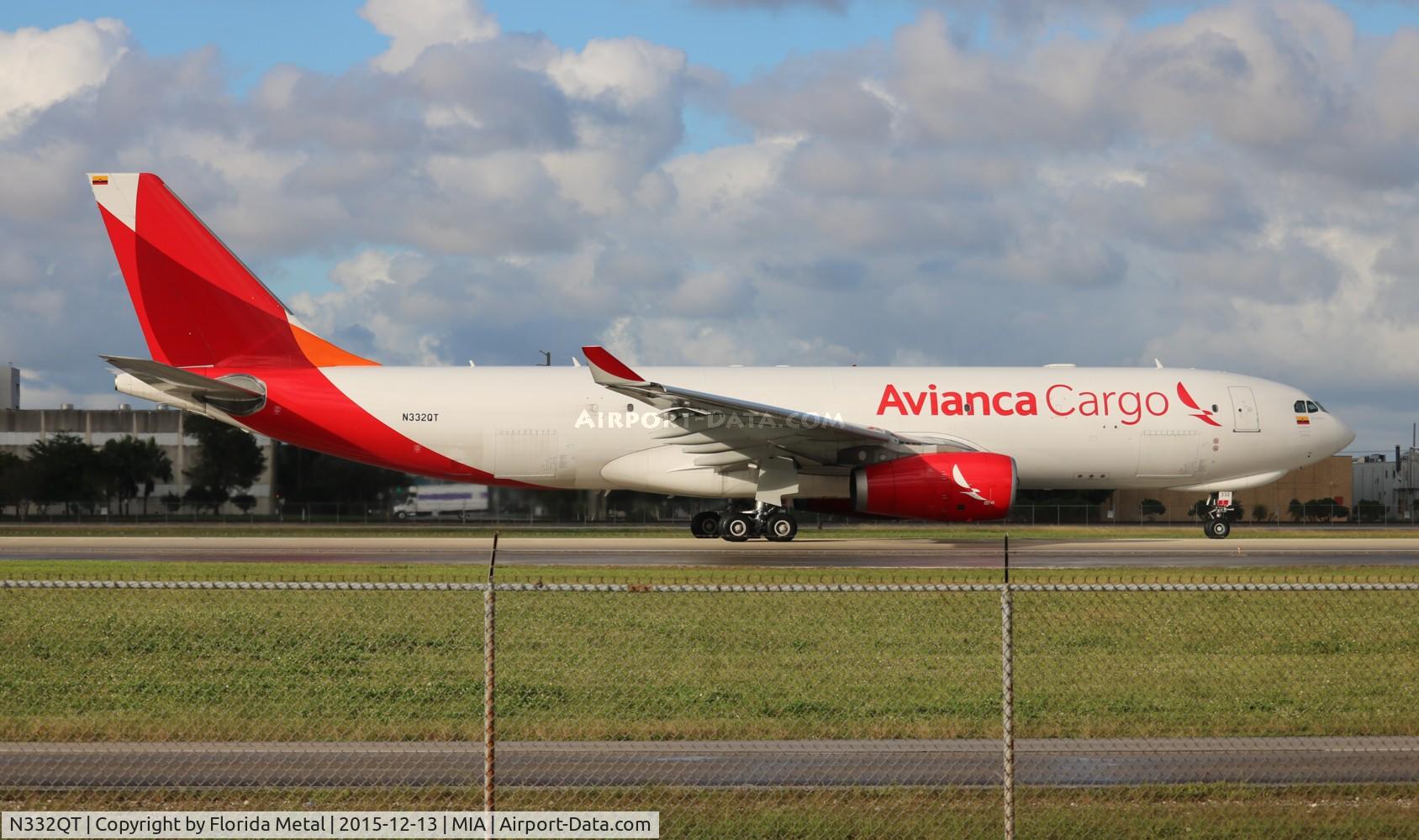 N332QT, 2013 Airbus A330-243F C/N 1428, Avianca Cargo