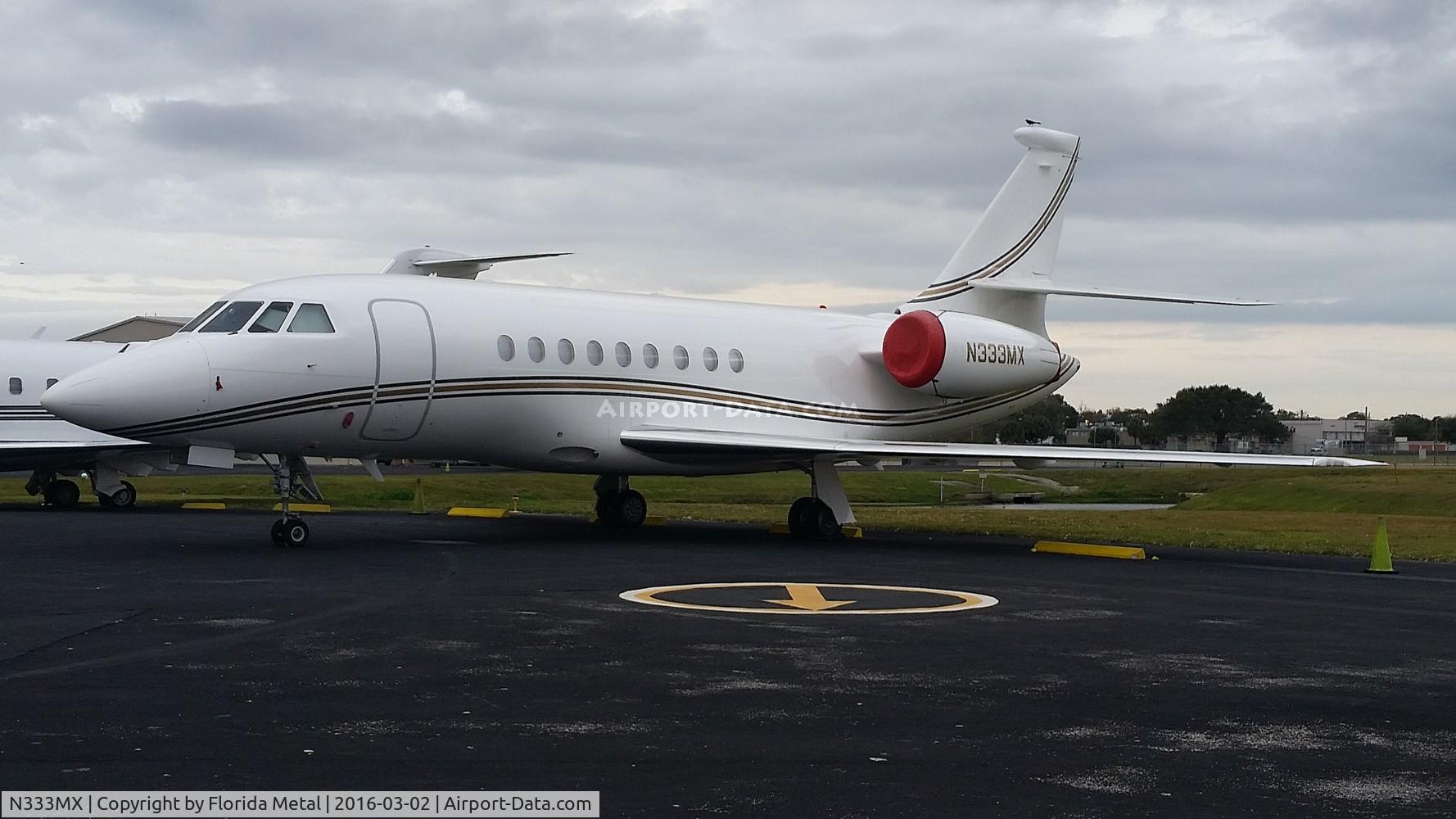 N333MX, 2007 Dassault Falcon 2000EX C/N 120, Falcon 2000EX