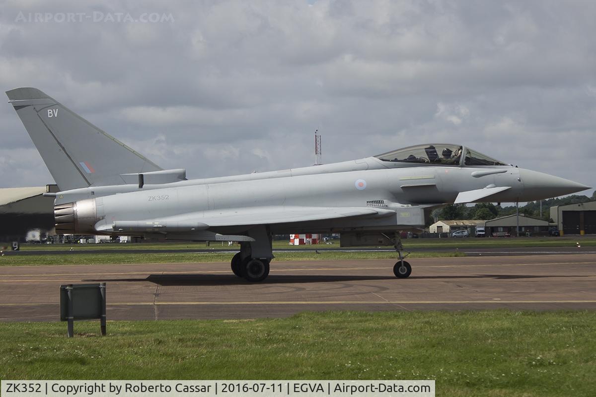 ZK352, 2013 Eurofighter EF-2000 Typhoon FGR4 C/N BS113/408, RIAT 2016