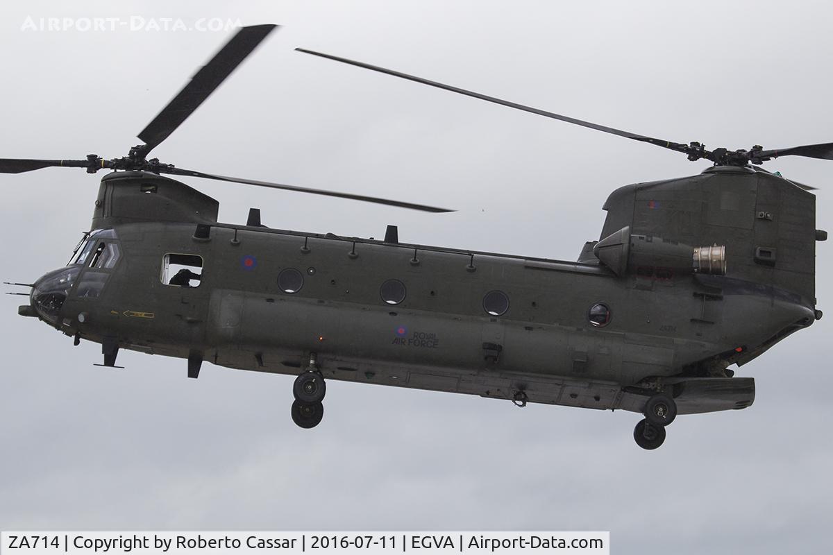 ZA714, Boeing Vertol Chinook HC.4 C/N MA026/M7005, RIAT 2016