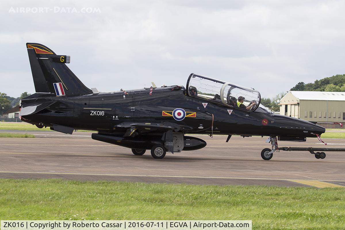 ZK016, 2008 British Aerospace Hawk T2 C/N RT007/1245, RIAT 2016