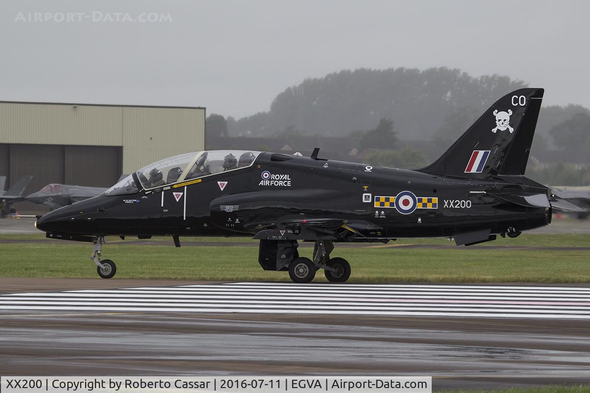 XX200, 1978 Hawker Siddeley Hawk T.1A C/N 047/312047, RIAT 2016