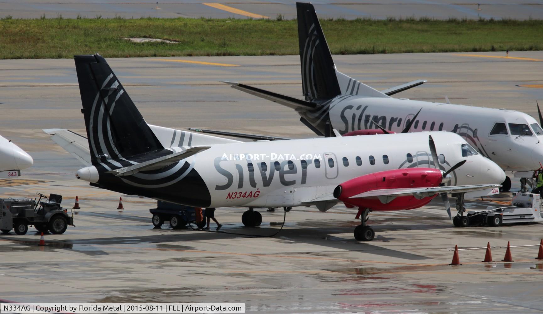 N334AG, 1998 Saab 340B C/N 340B-434, Silver Airways