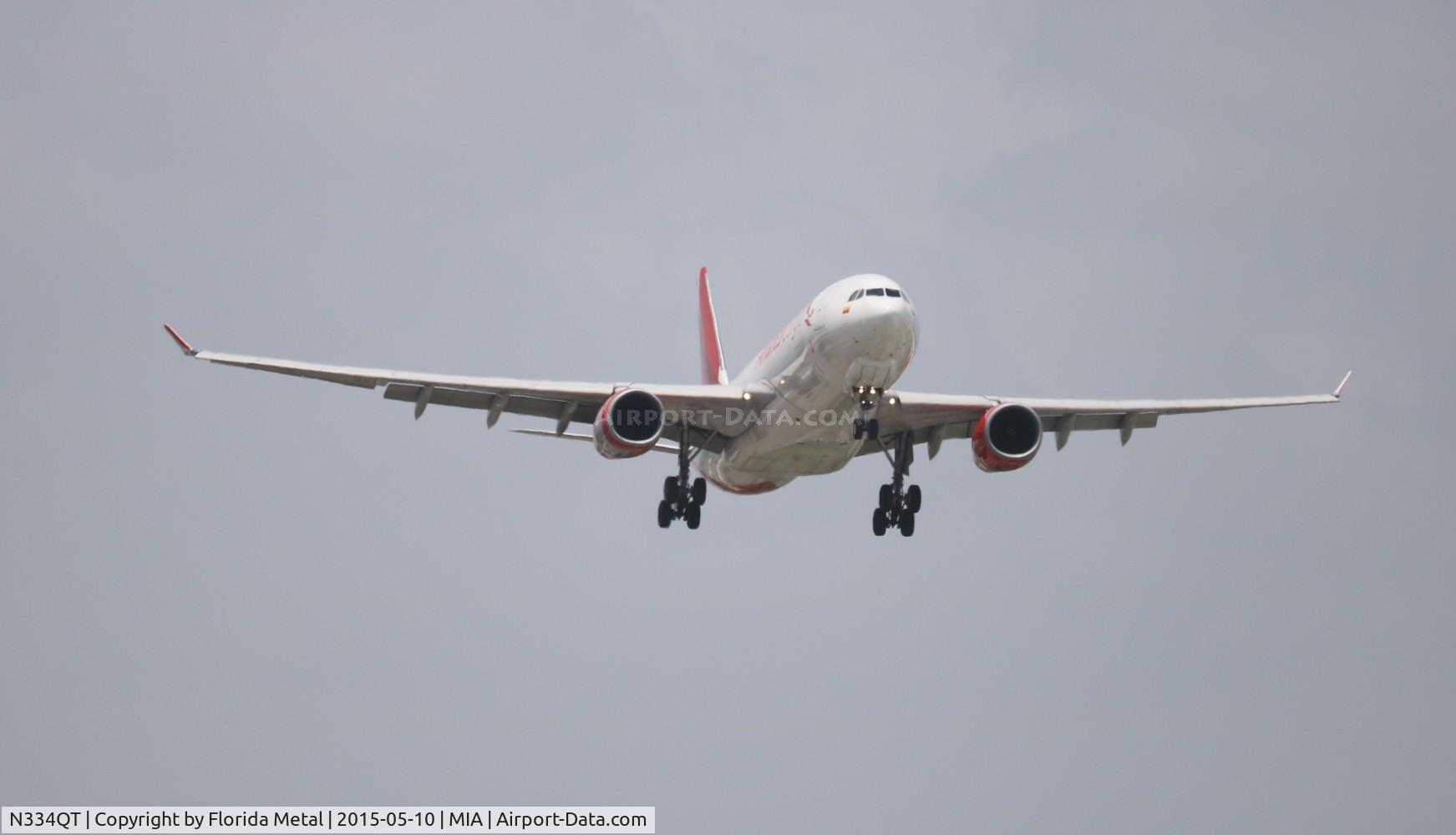 N334QT, 2013 Airbus A330-243F C/N 1448, Avianca Cargo