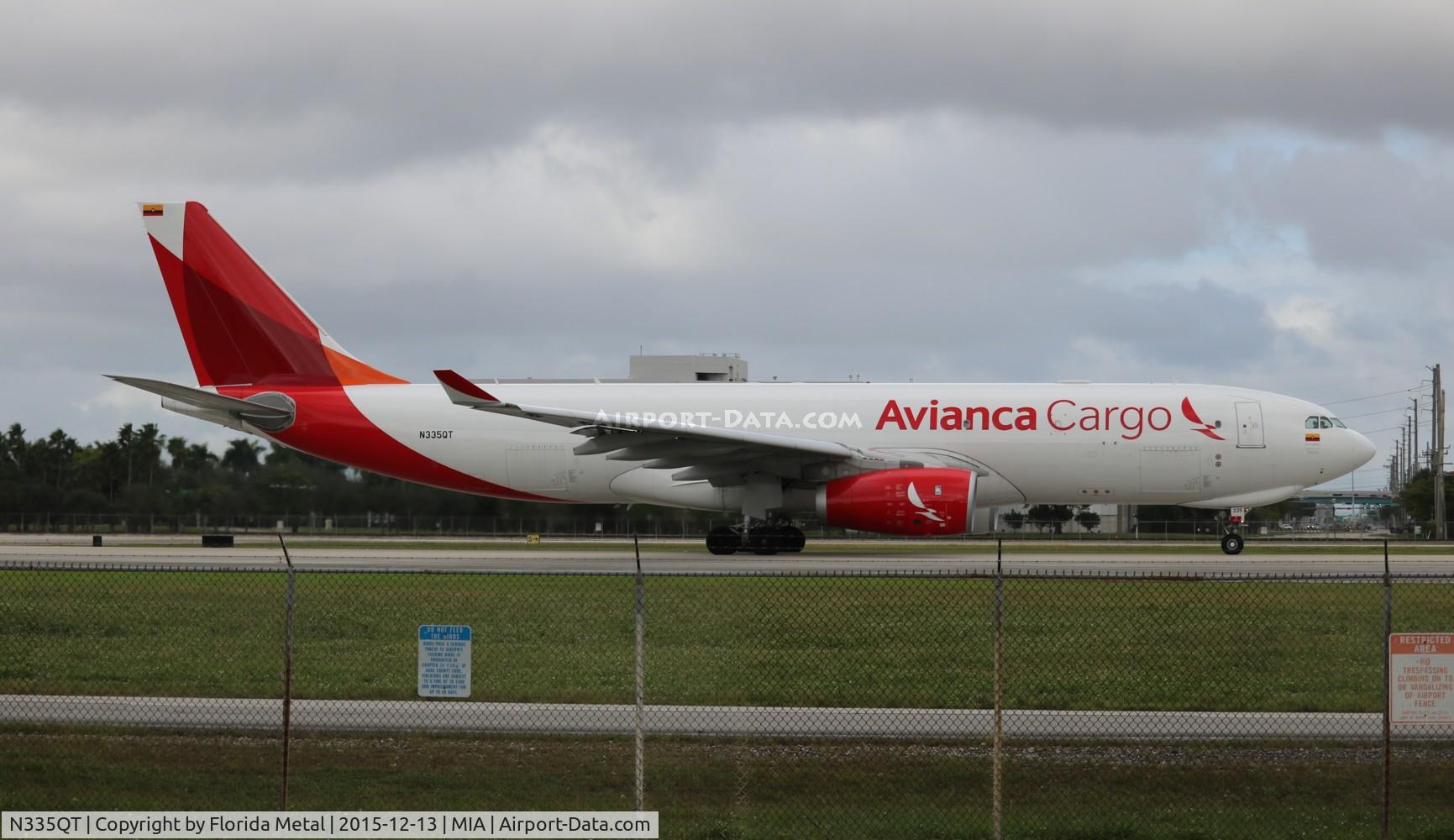 N335QT, 2014 Airbus A330-243F C/N 1534, Avianca Cargo