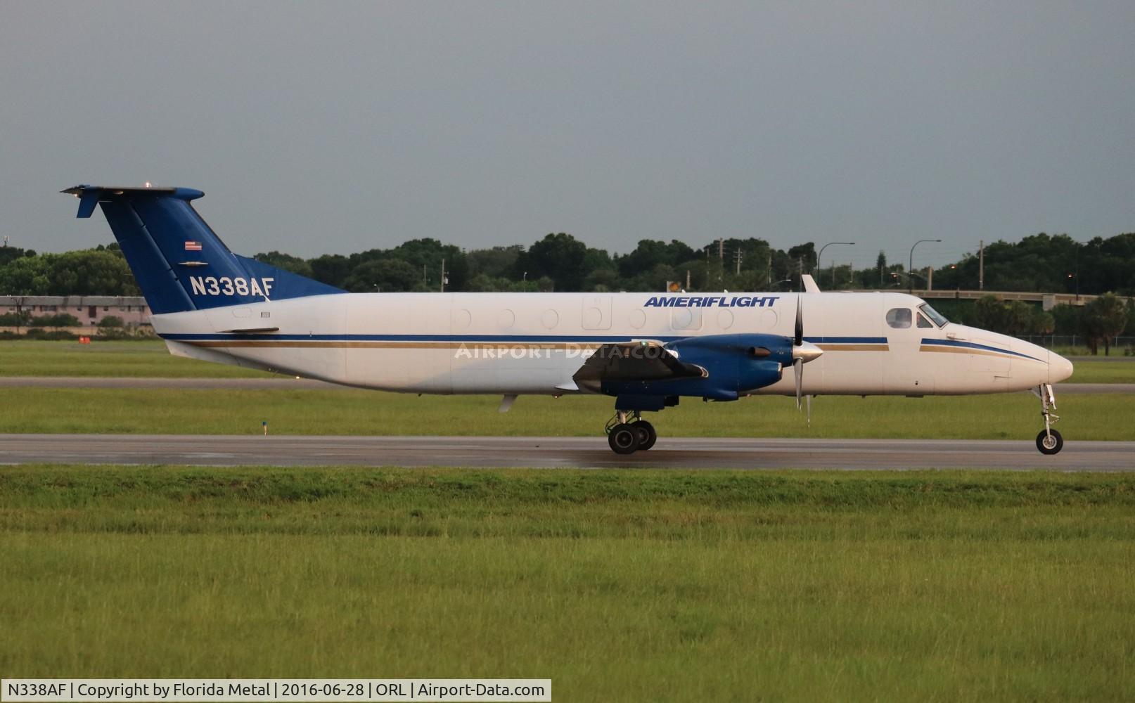N338AF, 1989 Beech 1900C-1 C/N UC-57, Ameriflight