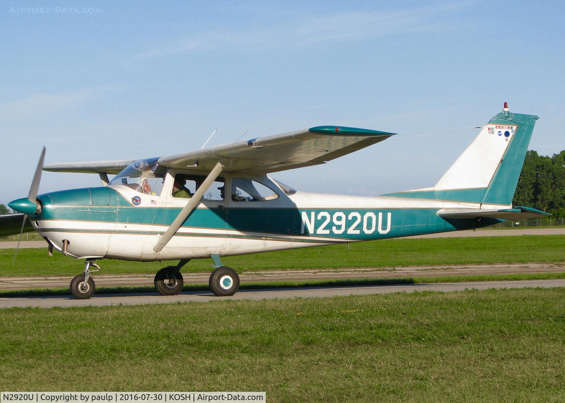 N2920U, 1963 Cessna 172D C/N 17250520, At AirVenture 2016.