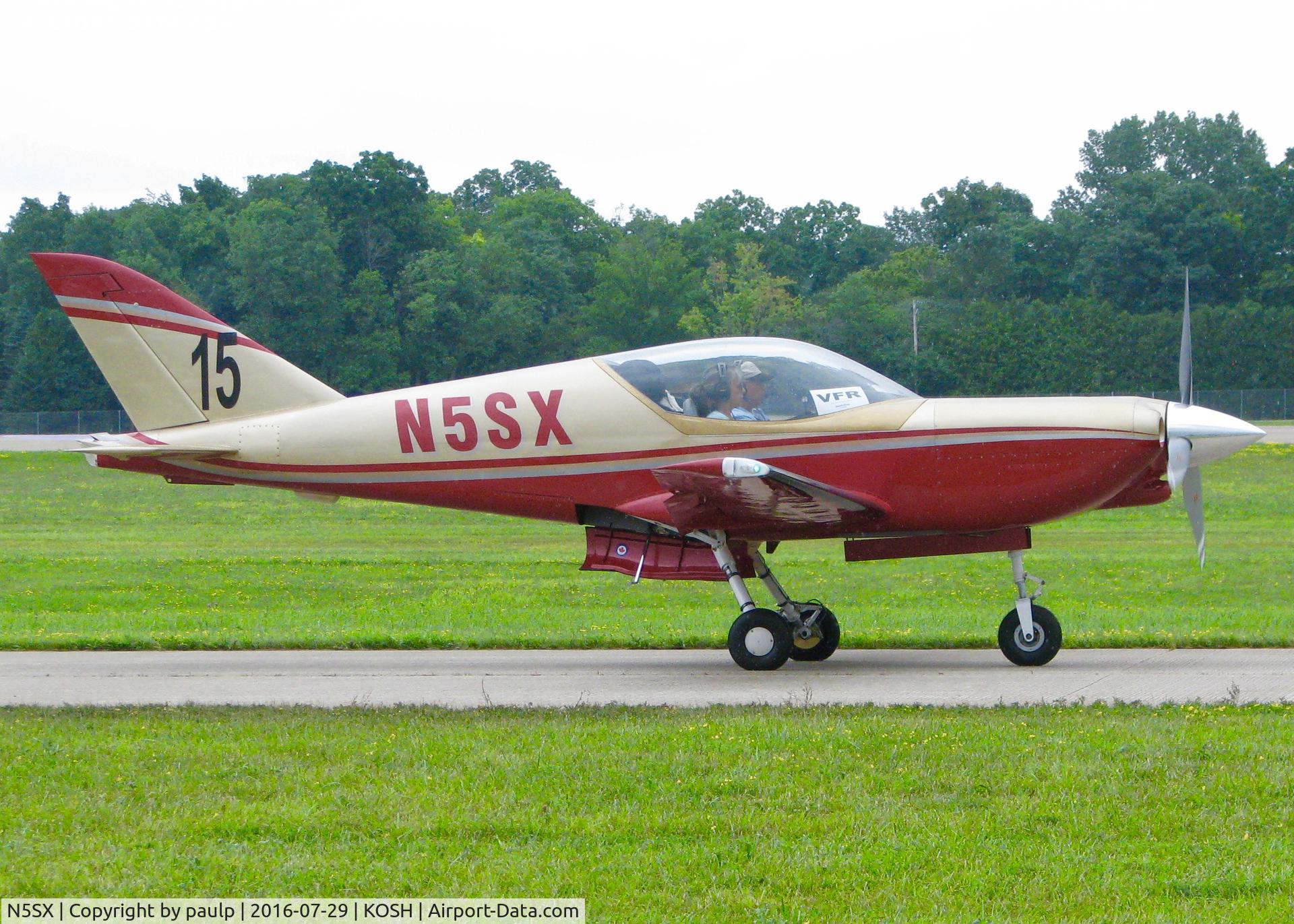 N5SX, 1996 Swearingen SX300 C/N FYP-040, At AirVenture 2016.