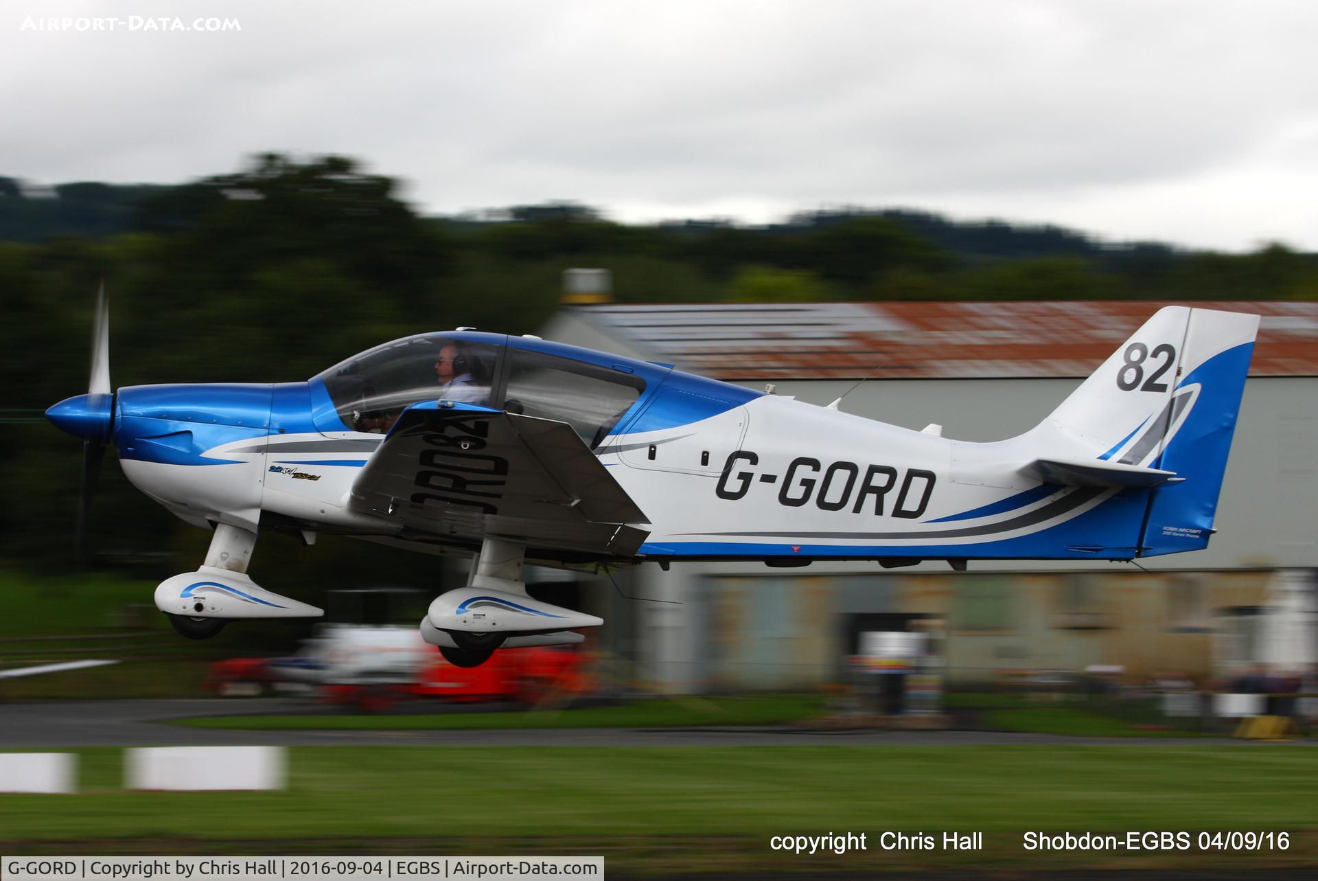 G-GORD, 2014 Robin DR-400-140B Major Major C/N 2669, Royal Aero Club RRRA air race at Shobdon