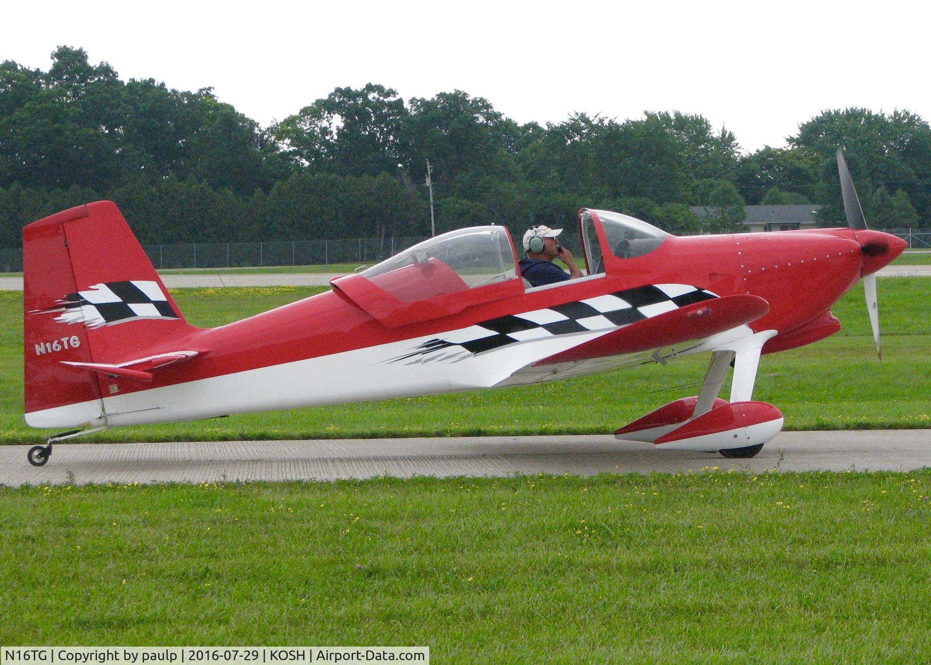 N16TG, 2003 Vans RV-6 C/N 25730, At AirVenture 2016.