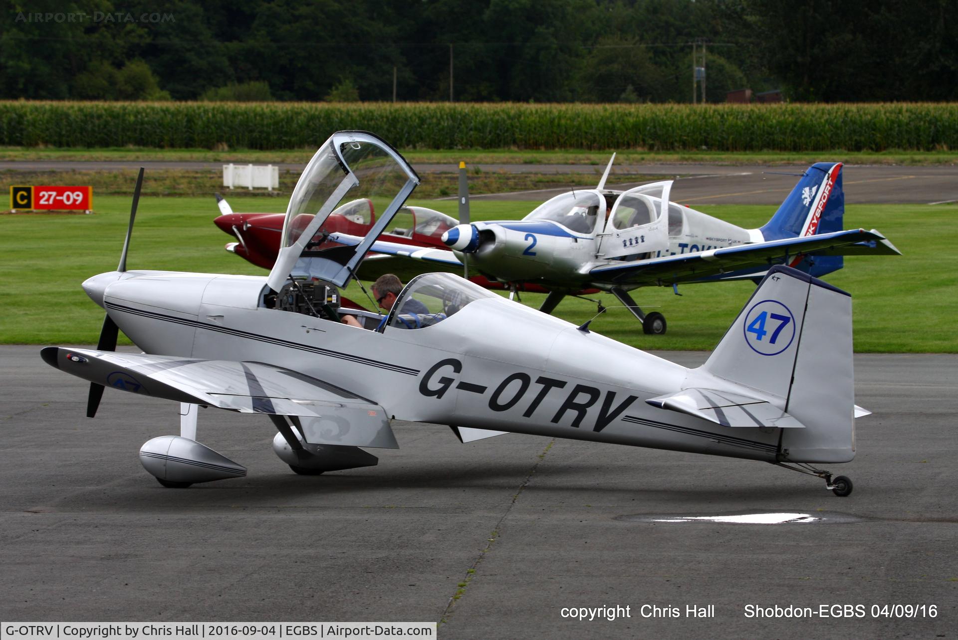 G-OTRV, 1999 Vans RV-6 C/N PFA 181-13302, Royal Aero Club RRRA air race at Shobdon