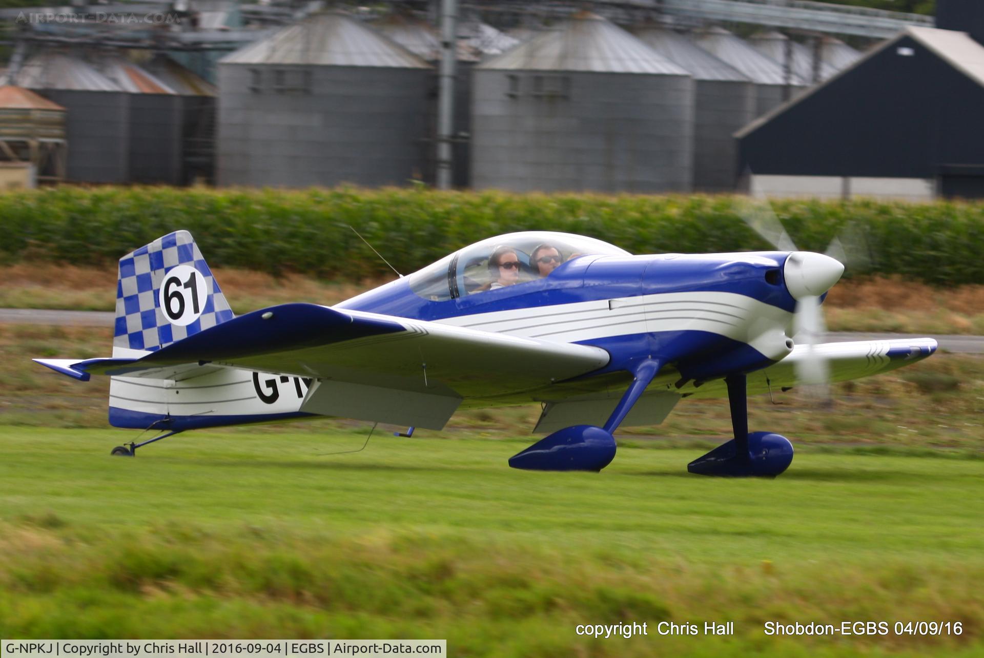 G-NPKJ, 1998 Vans RV-6 C/N PFA 181-13138, Royal Aero Club RRRA air race at Shobdon