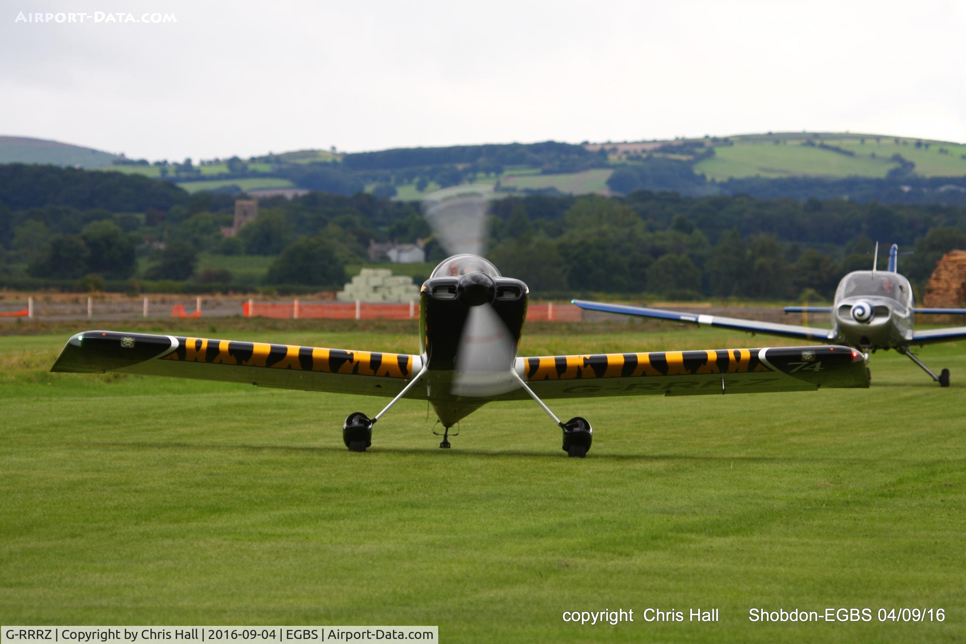 G-RRRZ, 2013 Vans RV-8 C/N PFA 305-15107, Royal Aero Club RRRA air race at Shobdon
