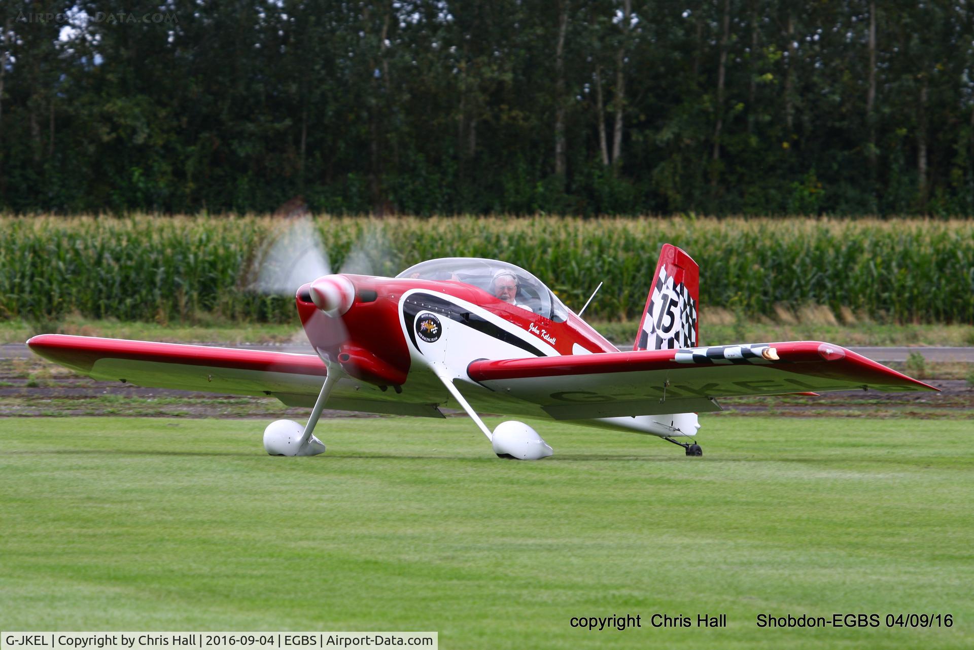 G-JKEL, 2010 Vans RV-7 C/N PFA 323-14170, Royal Aero Club RRRA air race at Shobdon