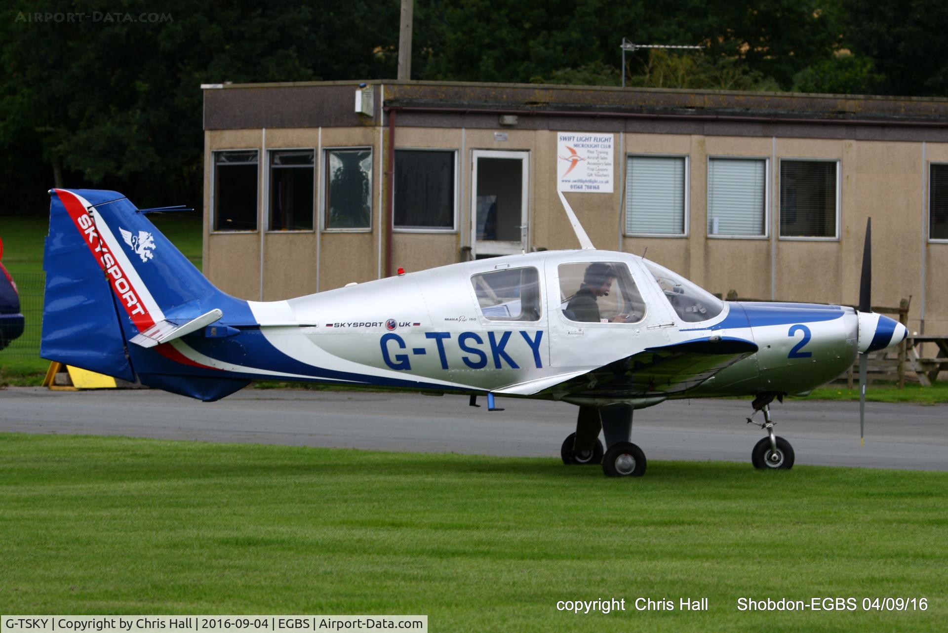 G-TSKY, 1968 Beagle B-121 Pup Series 2 (Pup 150) C/N B121-010, Royal Aero Club RRRA air race at Shobdon