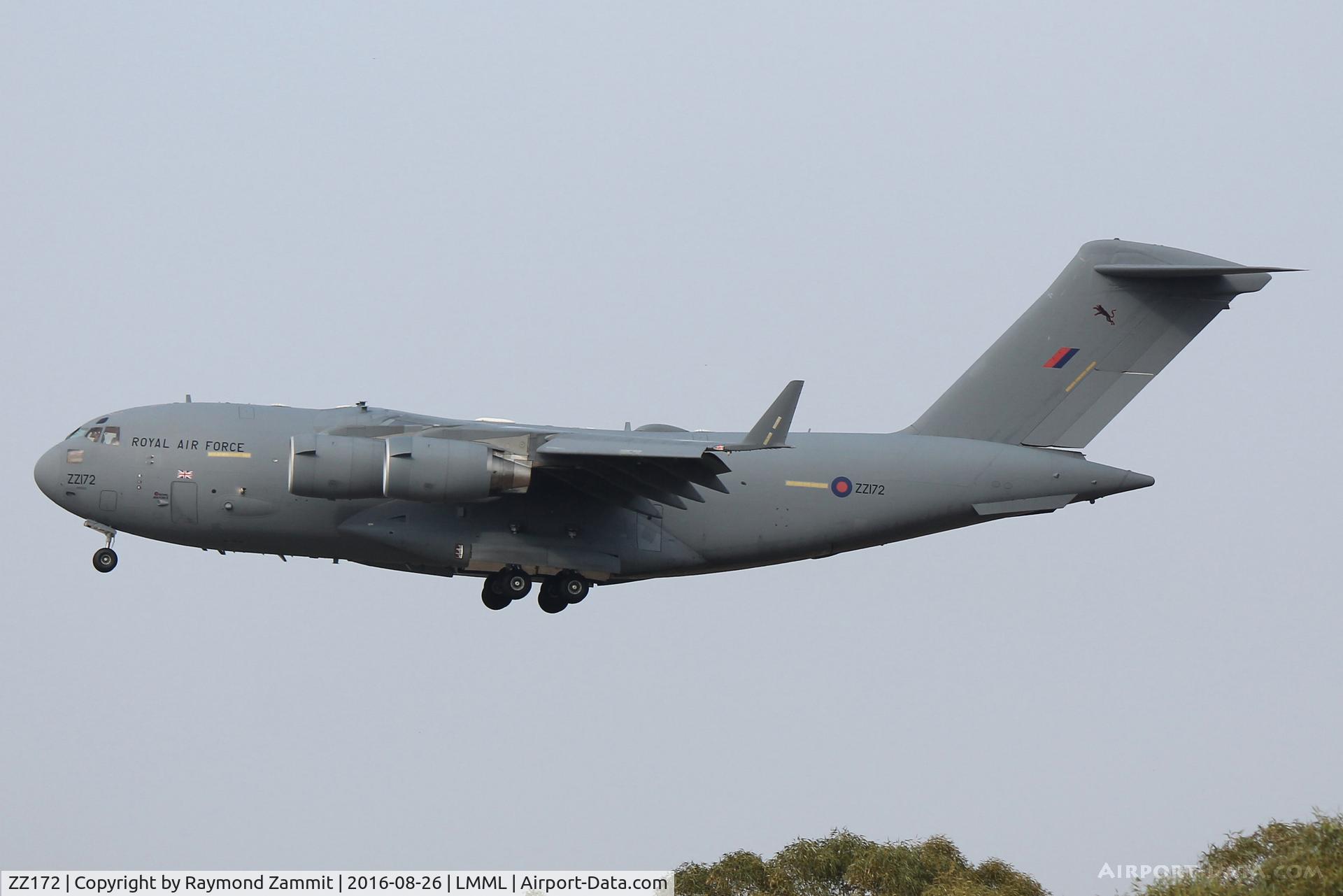 ZZ172, 2000 Boeing C-17A Globemaster III C/N F-078, Boeing C-17A Globemaster III ZZ172 Royal Air Force
