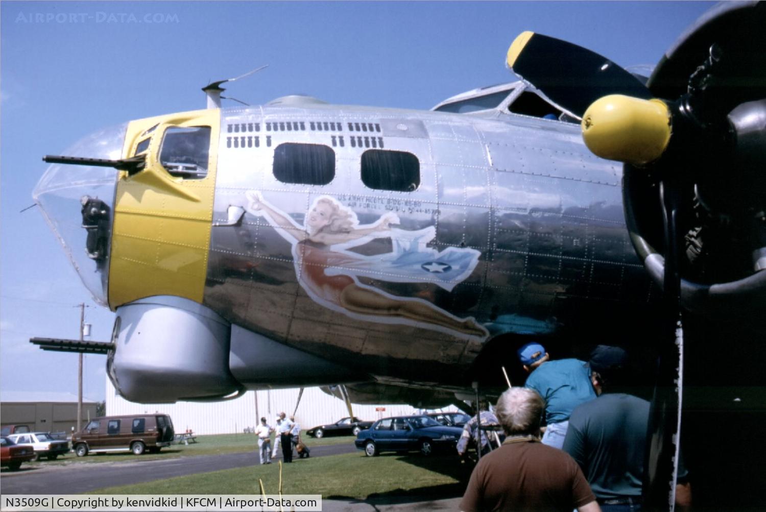 N3509G, 1944 Boeing B-17G Flying Fortress C/N Not found 44-85778, At Planes of Fame East, Eden Prairie.