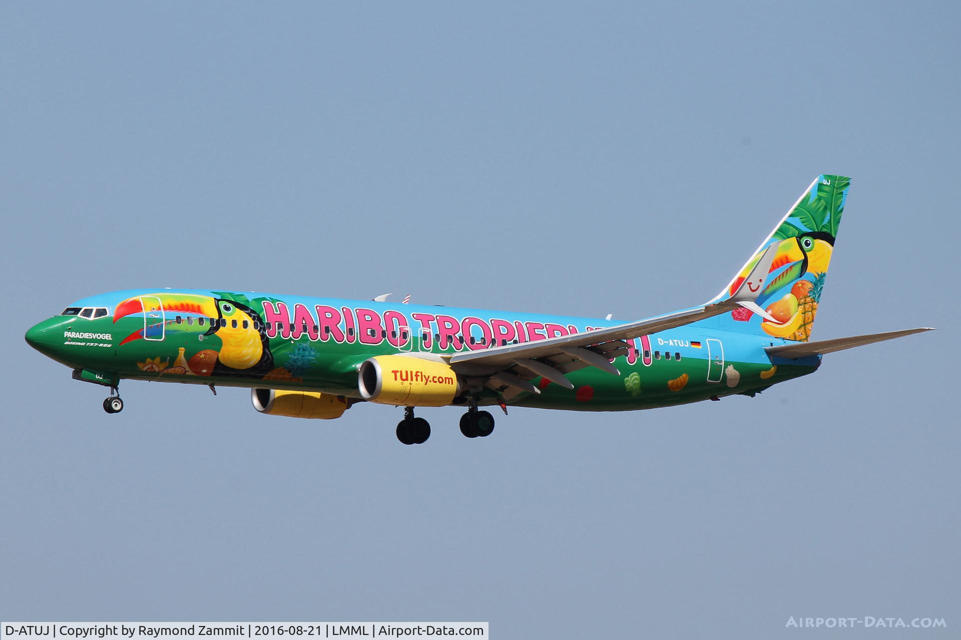 D-ATUJ, 2012 Boeing 737-8K5 C/N 39923, B737-800 D-ATUJ Tuifly