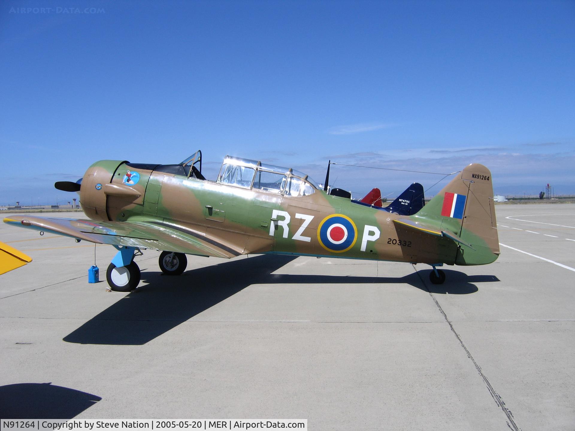 N91264, 1952 Canadian Car & Foundry Harvard MK IV C/N CCF4-123, Phil Gattuso's 1952 Harvard IV NX91264 in RAF cs 