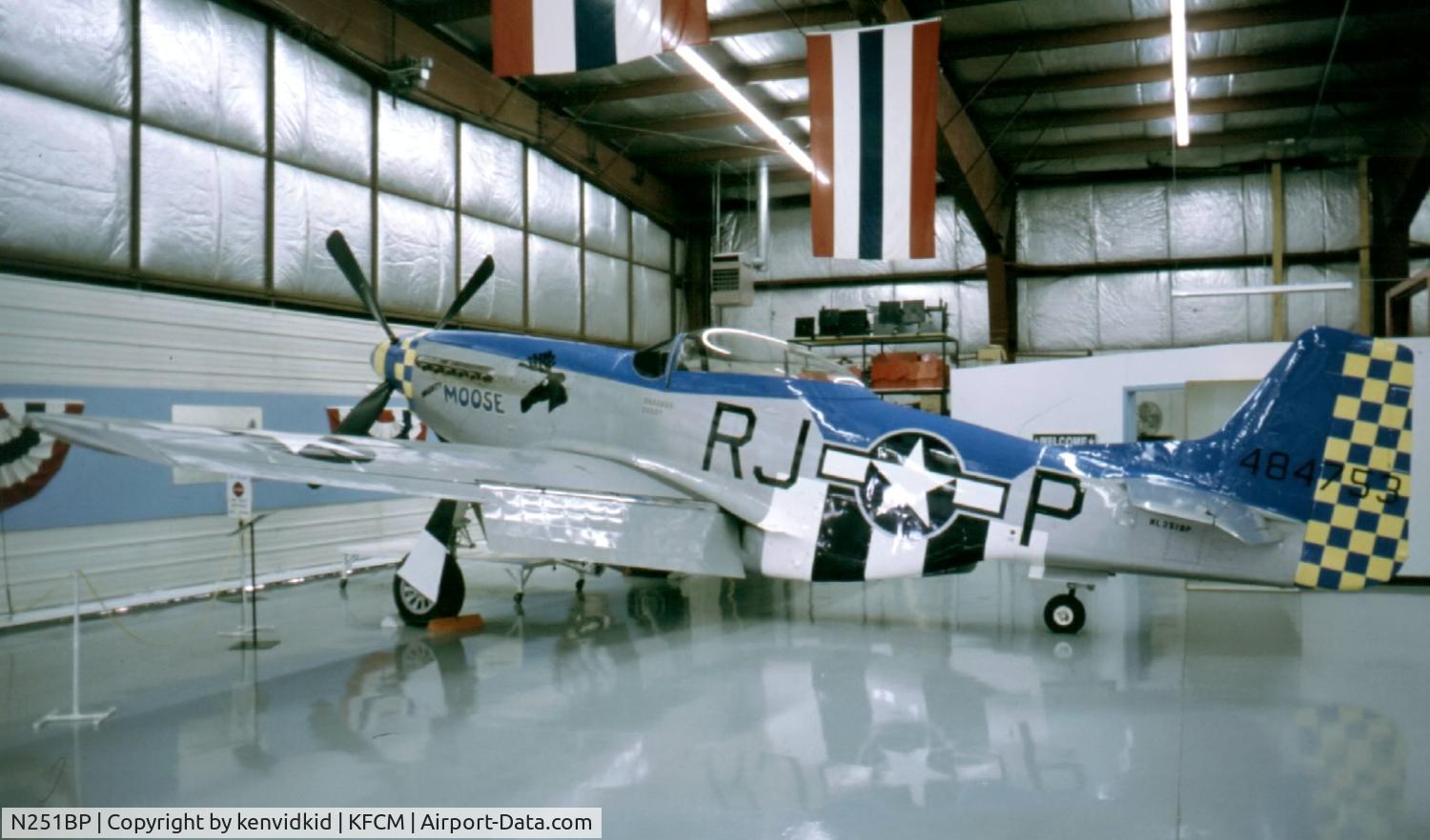 N251BP, 1944 North American P-51D Mustang C/N 44-84753, At Planes of Fame East, Eden Prairie.