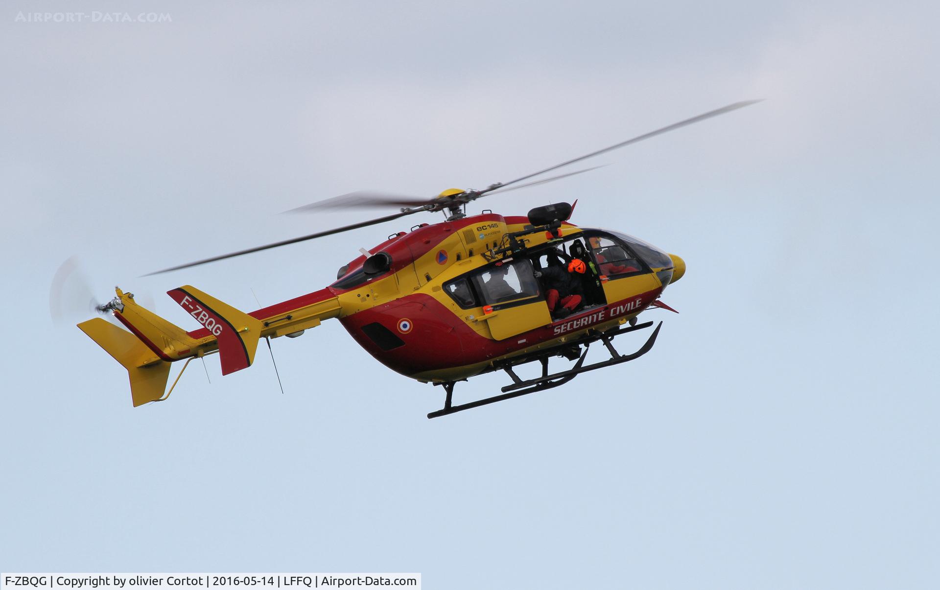 F-ZBQG, 2008 Eurocopter-Kawasaki EC-145 (BK-117C-2) C/N 9217, Ferté alais 2016