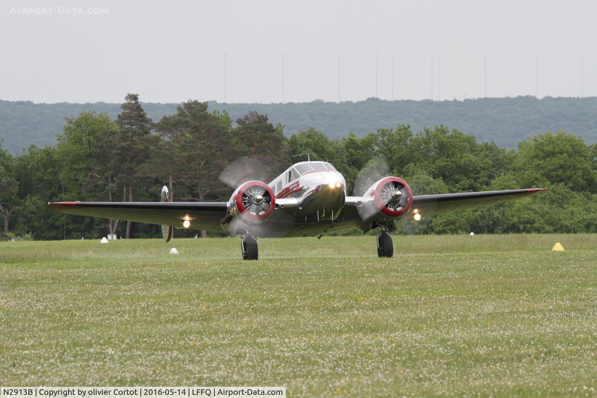 N2913B, 1953 Beech D18S C/N A-963, Ferté Alais 2016