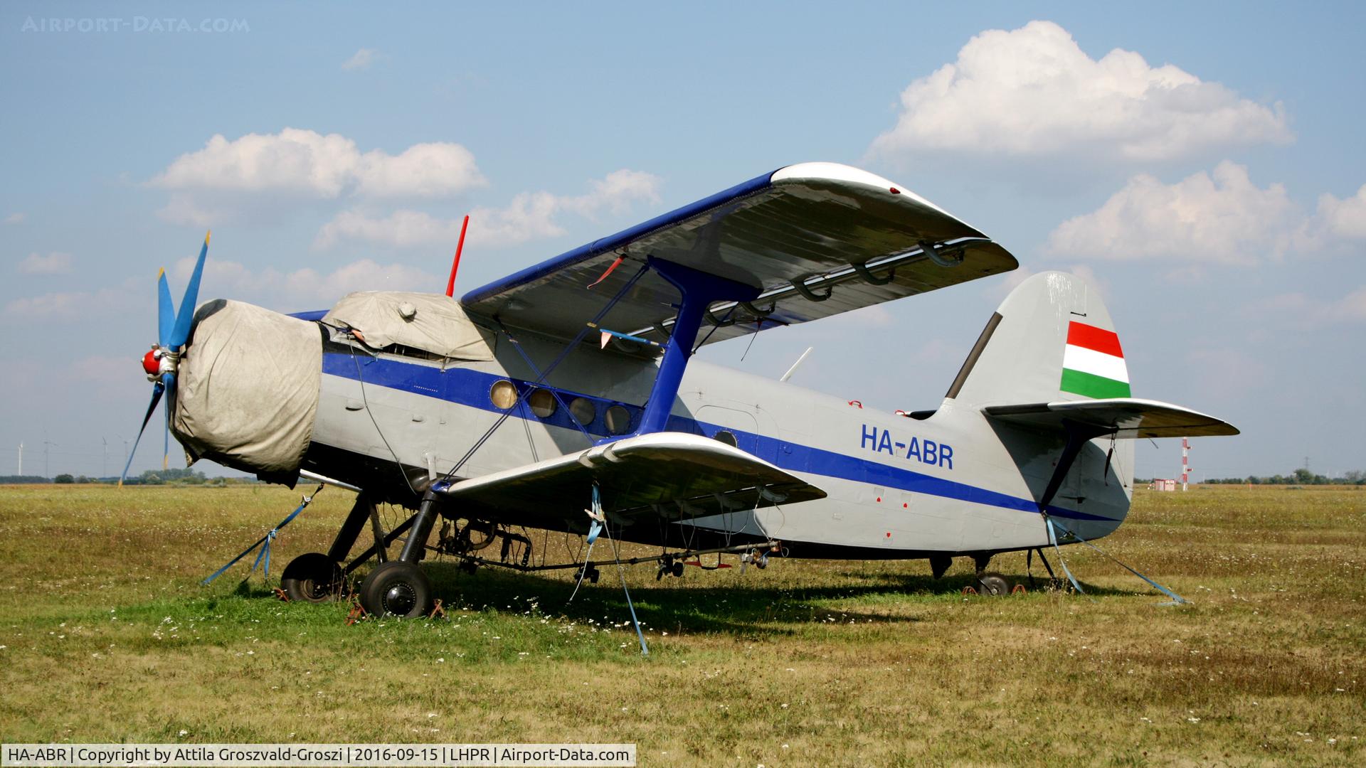 HA-ABR, 1976 PZL-Mielec An-2R C/N 1G174-08, Györ-Pér Airport, Hungary