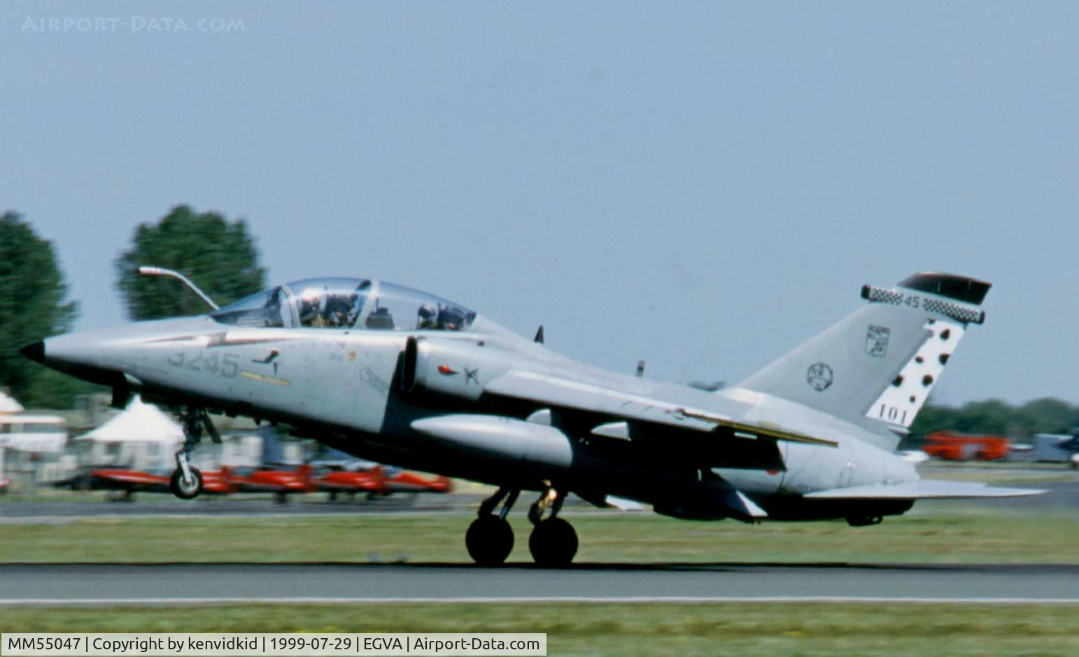 MM55047, AMX International AMX-T C/N IT022, Arriving at the 1999 RIAT.