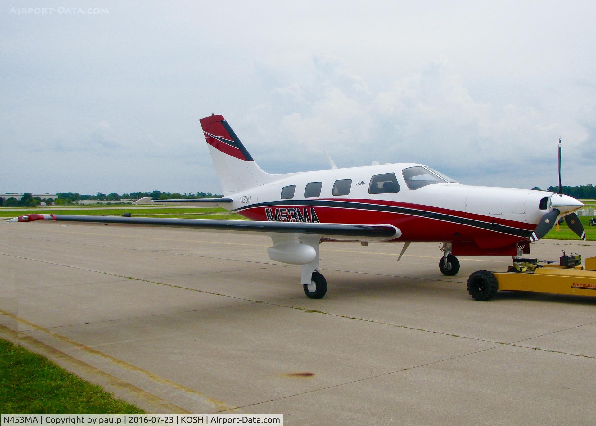 N453MA, 2016 Piper PA-46-350P Malibu Mirage Malibu Mirage C/N 4636687, At AirVenture 2016.
