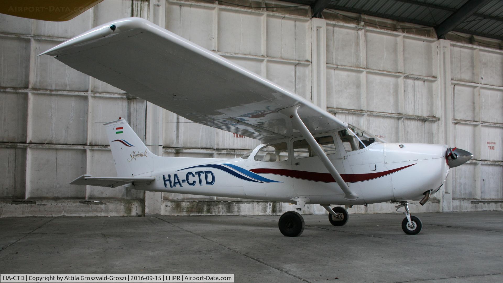 HA-CTD, 1974 Reims F172M Skyhawk C/N 1121, Györ-Pér Airport, Hungary