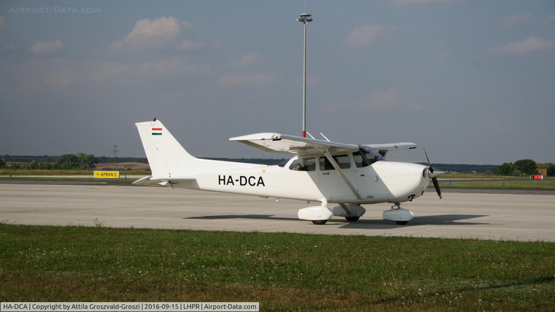 HA-DCA, 2010 Cessna 172S SP C/N 172S9951, Györ-Pér Airport, Hungary