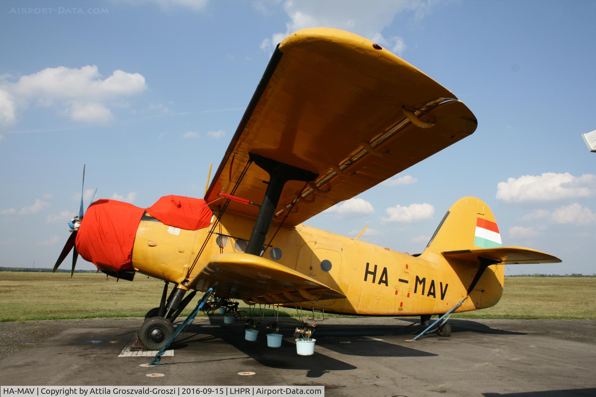 HA-MAV, 1985 PZL-Mielec An-2R C/N 1G211-15, Györ-Pér Airport, Hungary