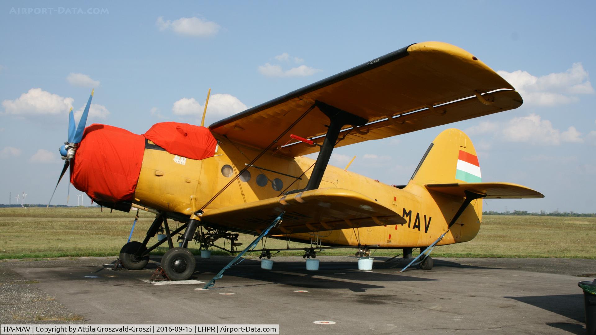 HA-MAV, 1985 PZL-Mielec An-2R C/N 1G211-15, Györ-Pér Airport, Hungary