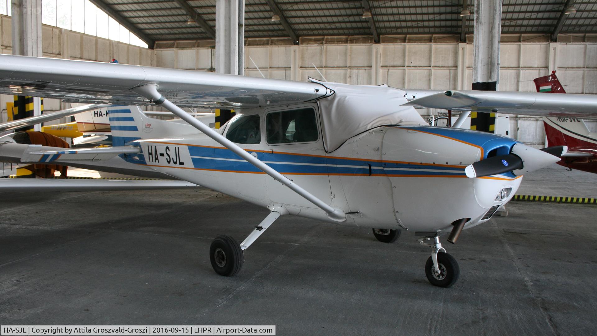 HA-SJL, 1975 Cessna 172M C/N 17265068, Györ-Pér Airport, Hungary