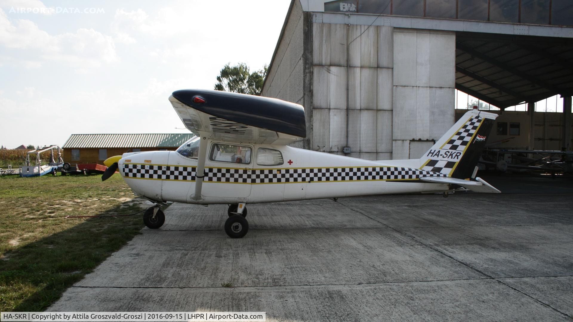 HA-SKR, 1962 Cessna 175C Skylark C/N 17557110, Györ-Pér Airport, Hungary