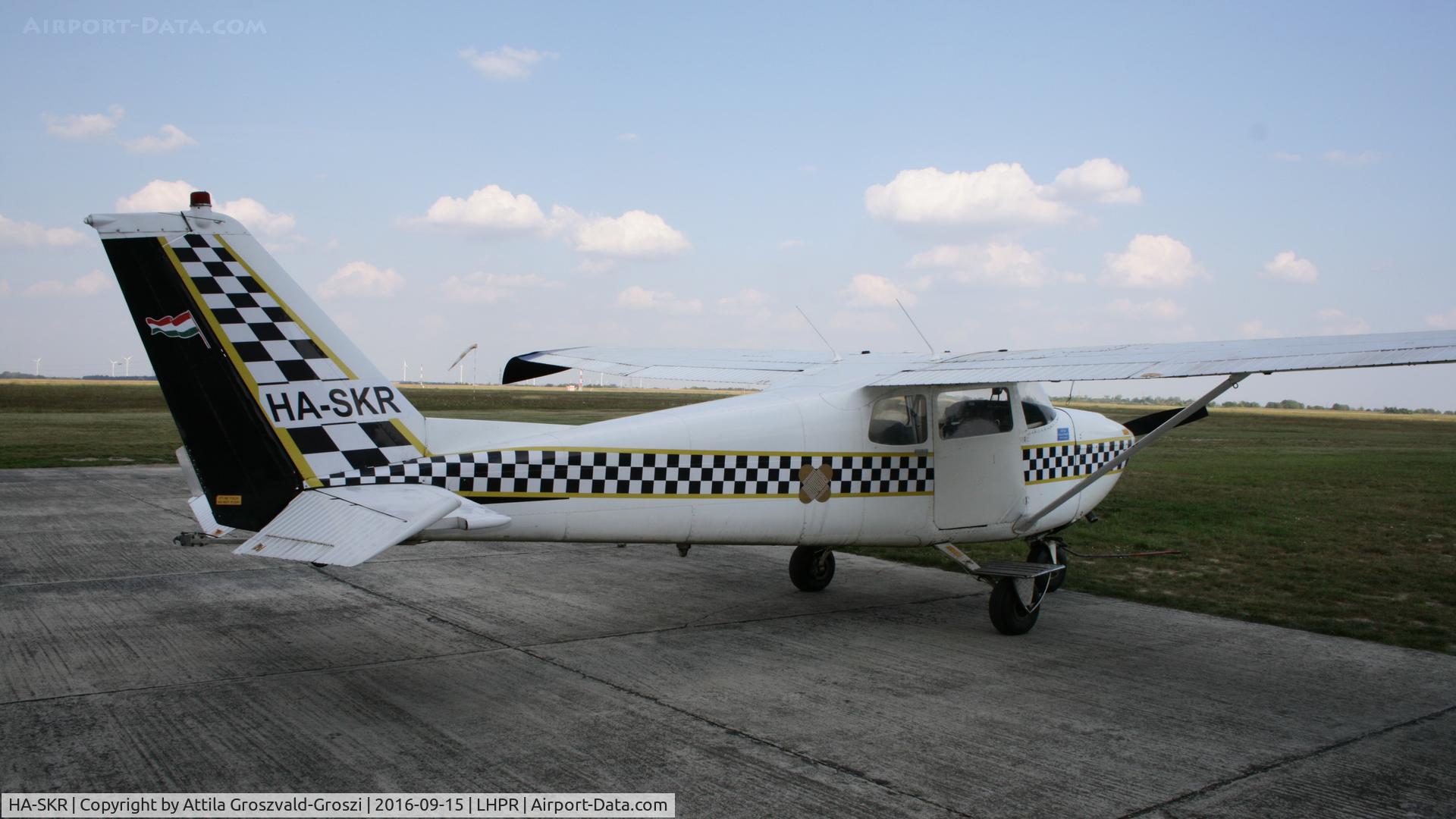 HA-SKR, 1962 Cessna 175C Skylark C/N 17557110, Györ-Pér Airport, Hungary