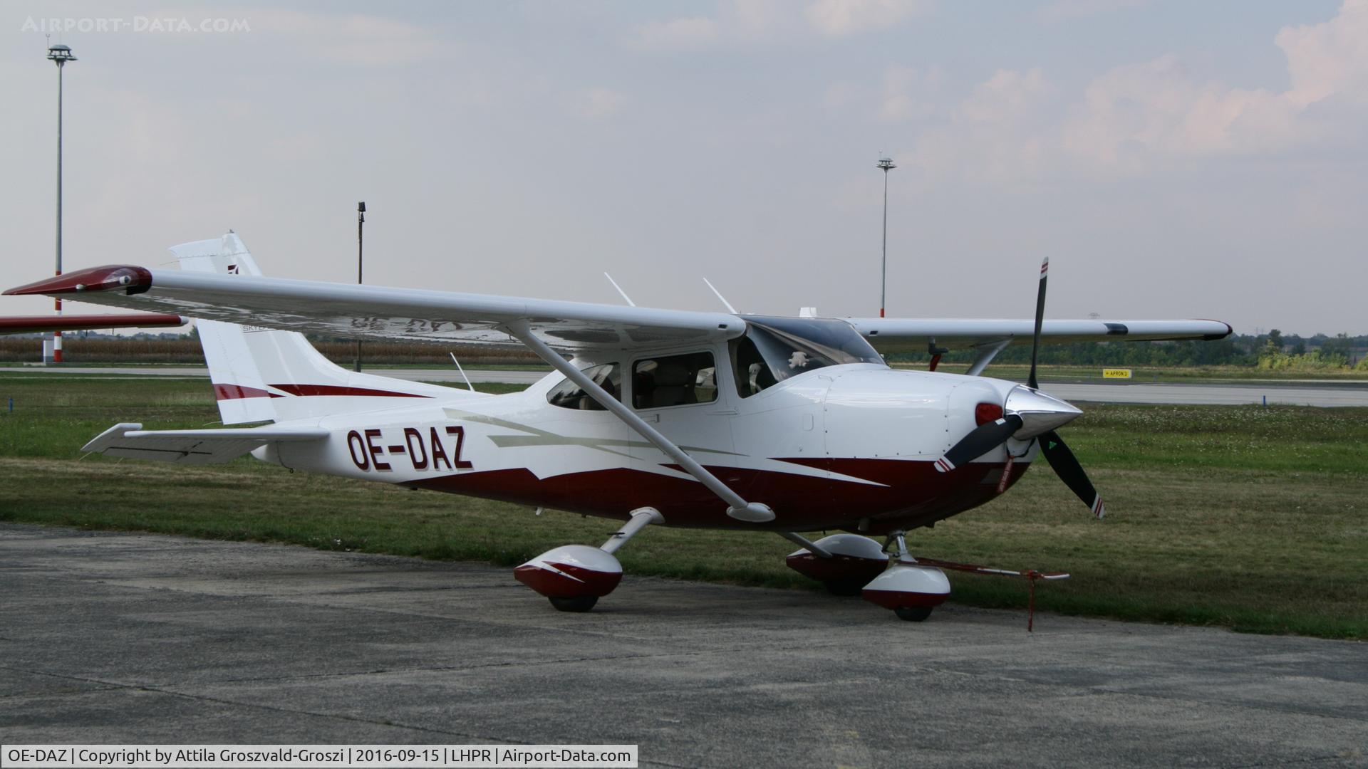 OE-DAZ, Cessna 182T Skylane C/N 18282219, Györ-Pér Airport, Hungary