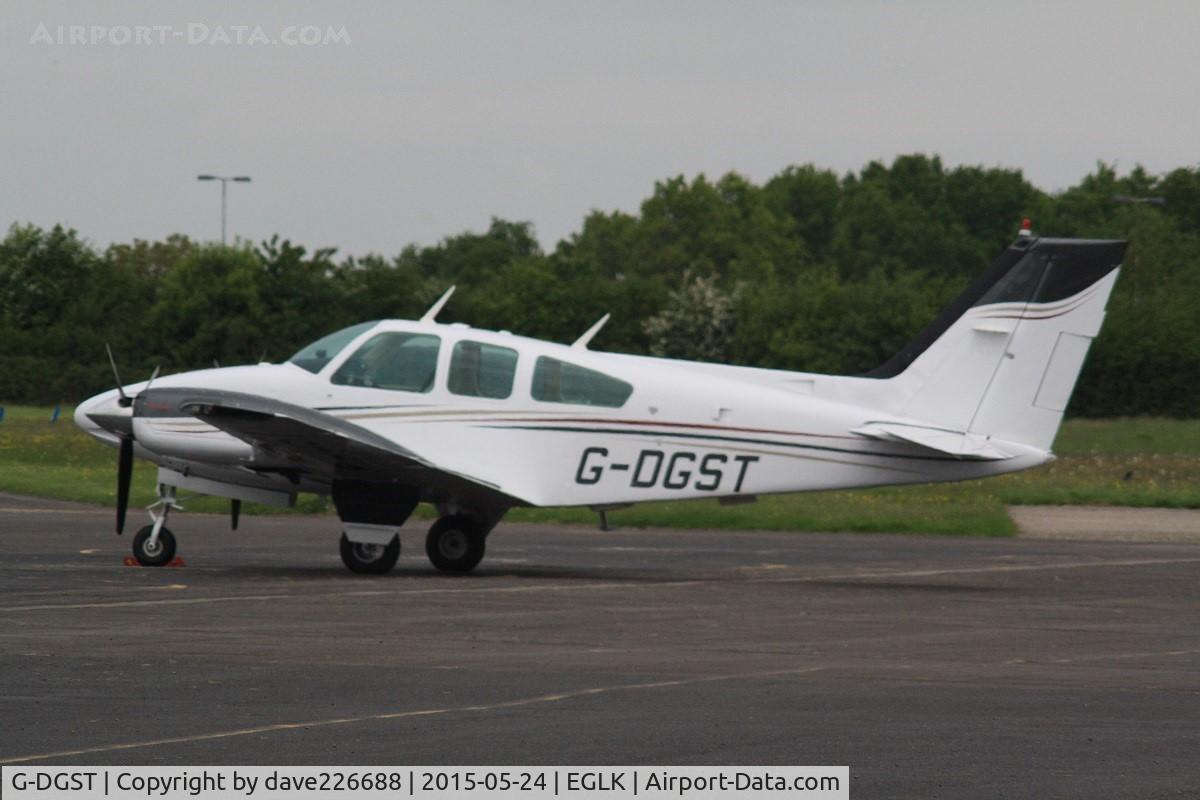 G-DGST, 1976 Beech 95-B55 Baron Baron C/N TC-2011, G DGST Beech 95-B55 Baron at Blackbushe EGLK