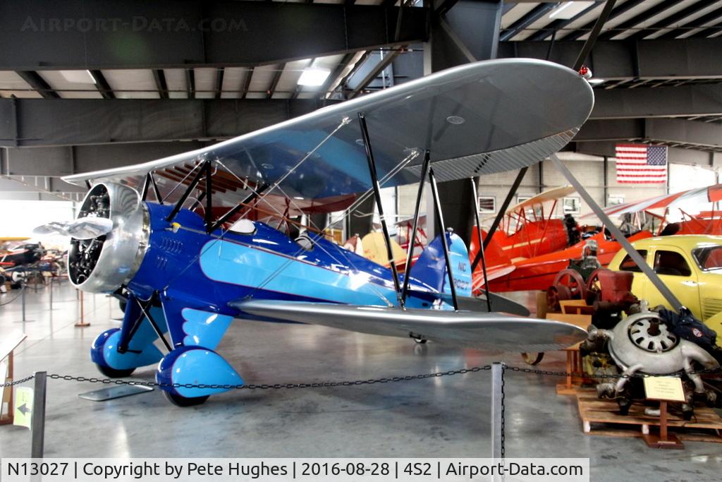 N13027, 1932 Waco UBF C/N 3660, NC13027 1935 Waco UBF c/n 3660  at Western Antique Aeroplane and Automobile Museum at Hood River, Oregon