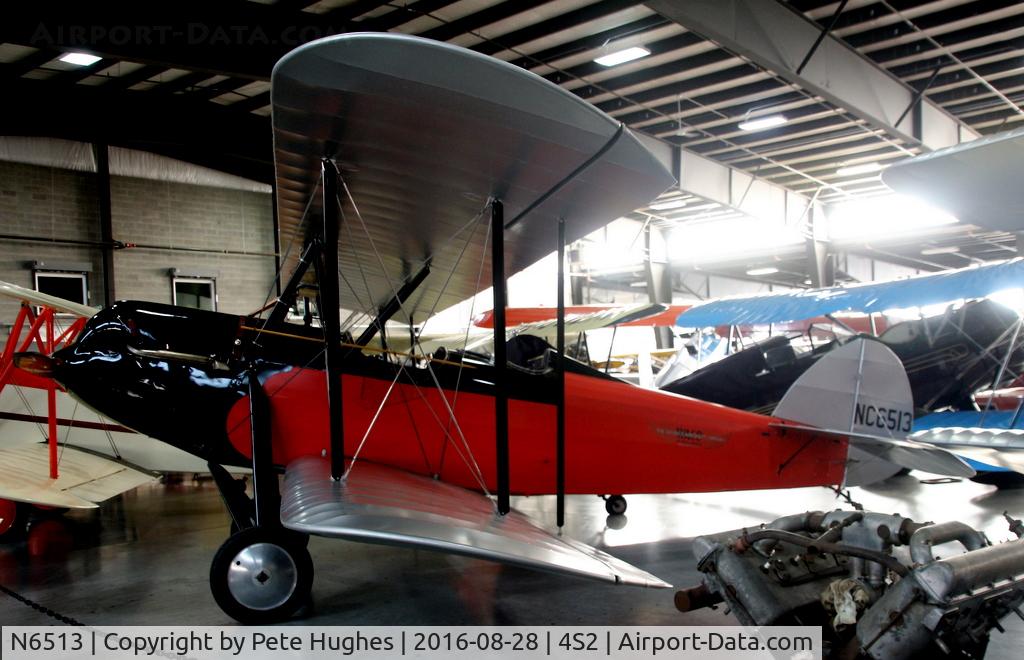 N6513, 1928 Waco 10 C/N 1810, NC6513 Waco 10 c/n 1810, at Western Antique Aeroplane and Automobile Museum at Hood River, Oregon