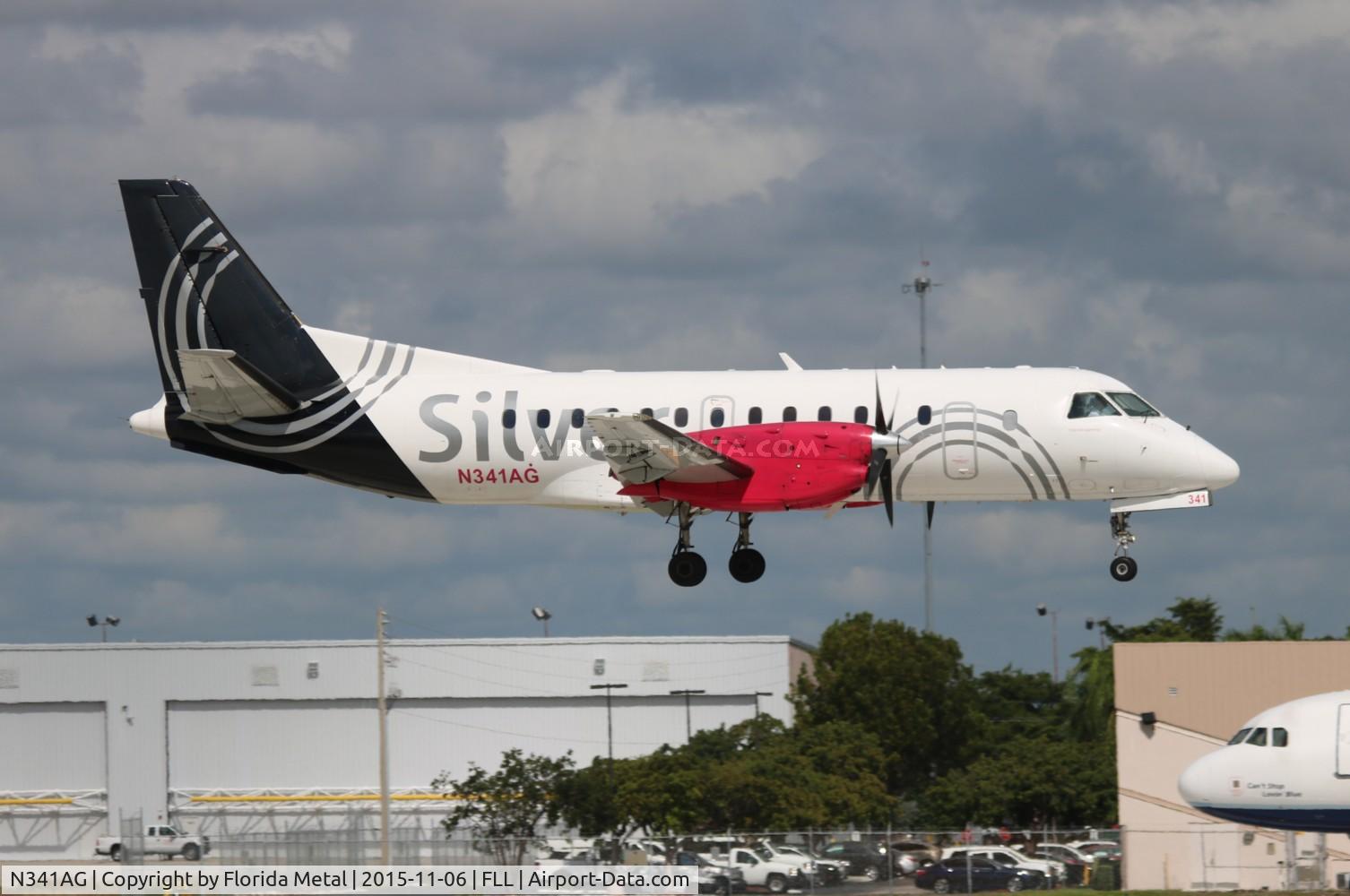 N341AG, 1998 Saab 340B C/N 340B-437, Silver Airways