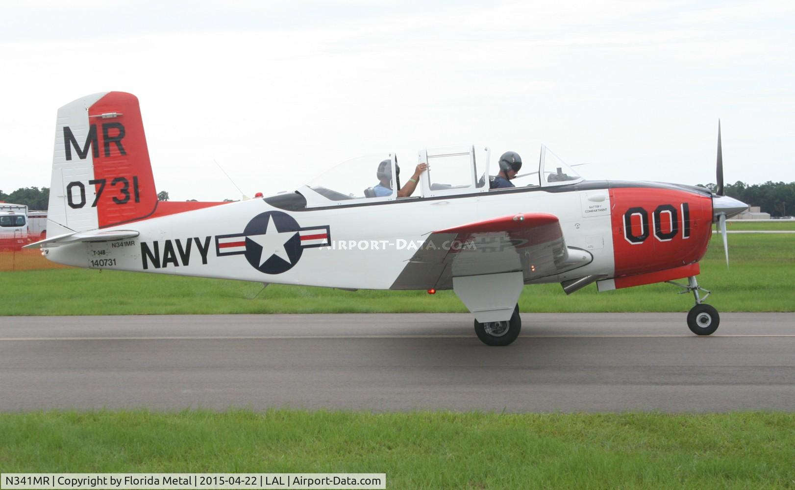 N341MR, 1955 Beech D-45 (T-34B) Mentor C/N BG-65, Beech T-34