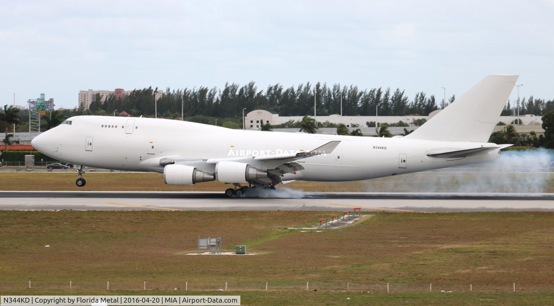 N344KD, 1992 Boeing 747-446BCF C/N 26344, Western Global